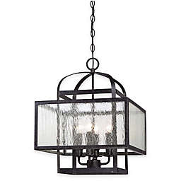 Minka Lavery® Camden Square 4-Light Chandelier in Charcoal