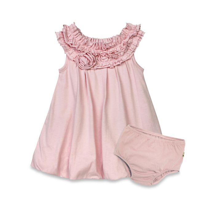 Burt's Bees Baby® Organic Cotton 2Piece Bubble Dress and Diaper Cover