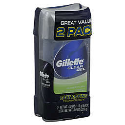 Gillette® 2-Count 8 oz. Clear Gel Antiperspirant and Deodorant in Power Rush
