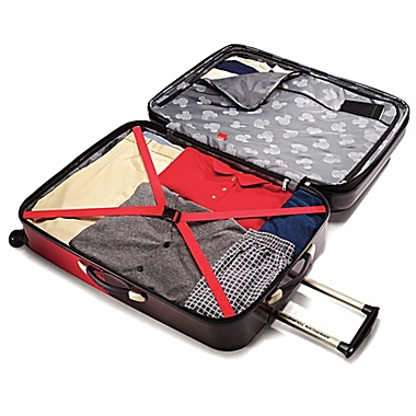 American Tourister&reg; Disney&reg; 21-Inch Mickey Pants Hardside Spinner Carry On Luggage. View a larger version of this product image.