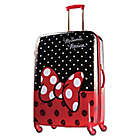 Alternate image 0 for American Tourister&reg; Disney&reg; 28-Inch Minnie Red Bow Hardside Spinner Checked Luggage