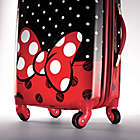 Alternate image 2 for American Tourister&reg; Disney&reg; 28-Inch Minnie Red Bow Hardside Spinner Checked Luggage