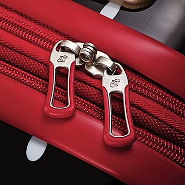 American Tourister&reg; Disney&reg; 28-Inch Minnie Red Bow Hardside Spinner Checked Luggage. View a larger version of this product image.