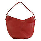 Alternate image 0 for Hadaki&reg; Slouchy Hobo Leather Bag in Deep Red