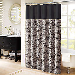 Madison Park Aubrey Jacquard Shower Curtain