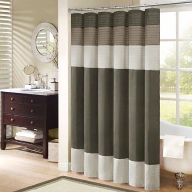Madison Park Amherst Shower Curtain. View a larger version of this product image.
