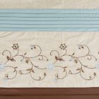 Alternate image 3 for Madison Park Serene 72-Inch x 72-Inch Embroidered Shower Curtain in Blue