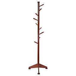 Winsome Trading Lily Coat Tree in Walnut