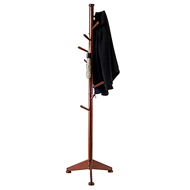 Winsome Trading Lily Coat Tree in Walnut. View a larger version of this product image.