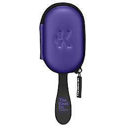The Knot Dr. for Conair Pro Detangling Mini Hair Brush with Case in Purple