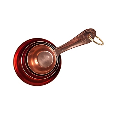 Copper Measuring Cups (Set of 4). View a larger version of this product image.