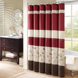 Red Shower Curtains Bed Bath Beyond