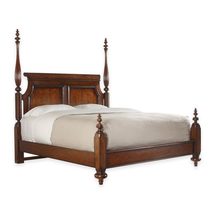 Stanley Furniture British Colonial Poster Bed Bed Bath