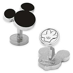 Disney® Enamel Mickey Mouse Silhouette Cufflinks