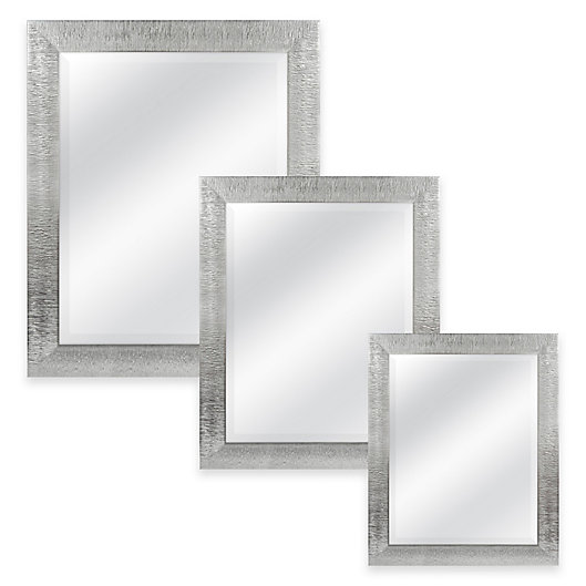 Alternate image 1 for Rocco Rectangular Mirror in Silver
