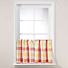 Alternate image 0 for Harper 24-Inch Window Curtain Tier Pair in Red