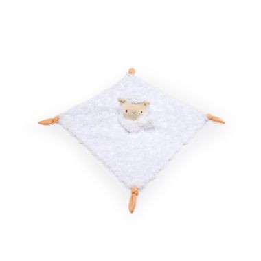 Ingenuity&trade; Sheppy Lovey Blanket in White. View a larger version of this product image.
