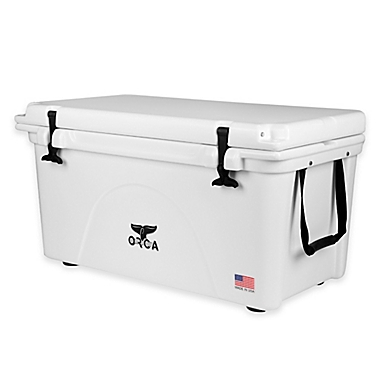 Orca 58 qt. Ice Retention Cooler in White. View a larger version of this product image.