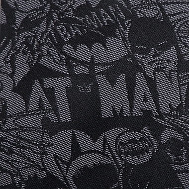 DC Comics&trade; Batman Comics Tie in Black. View a larger version of this product image.