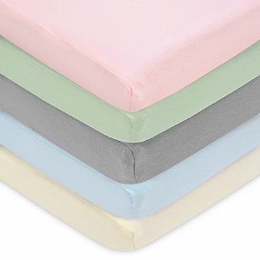 TL Care&reg; Cotton Jersey Fitted Playard Sheet. View a larger version of this product image.