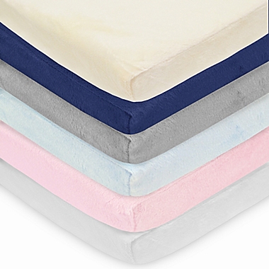 TL Care&reg; Heavenly Soft Chenille Playard Fitted Sheet. View a larger version of this product image.