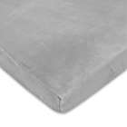 Alternate image 0 for TL Care&reg; Heavenly Soft Chenille Playard Fitted Sheet in Grey