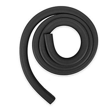 KidKusion&reg; Jumbo Edge Cushion Strip in Black. View a larger version of this product image.