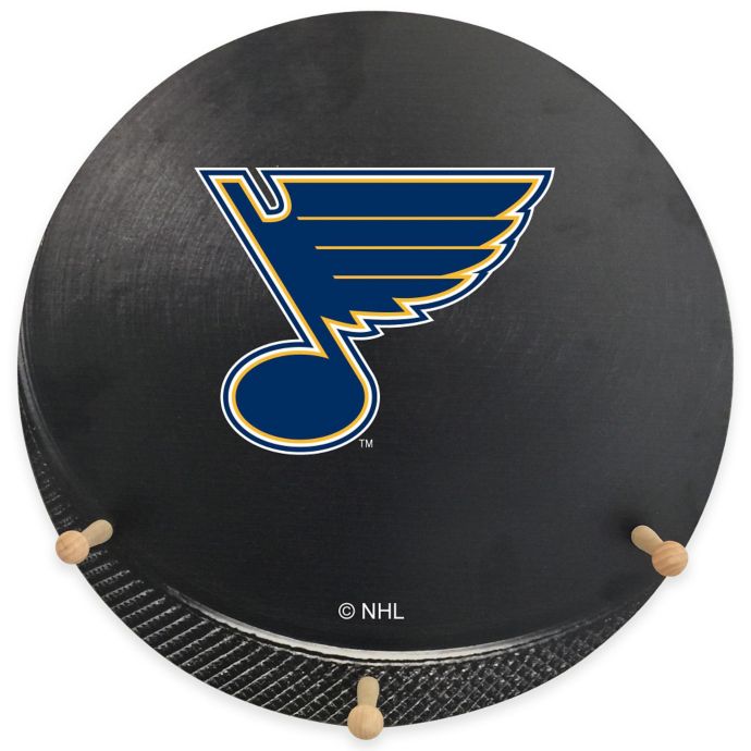 NHL St. Louis Blues Team Logo Hockey Coat Rack | Bed Bath & Beyond