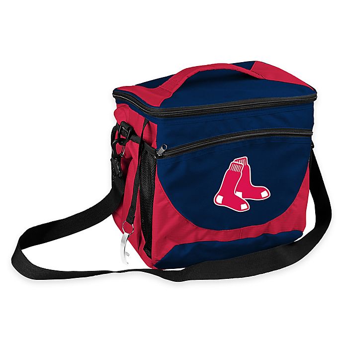 Alternate image 1 for MLB Boston Red Sox 24-Can Cooler Bag in Red/Navy