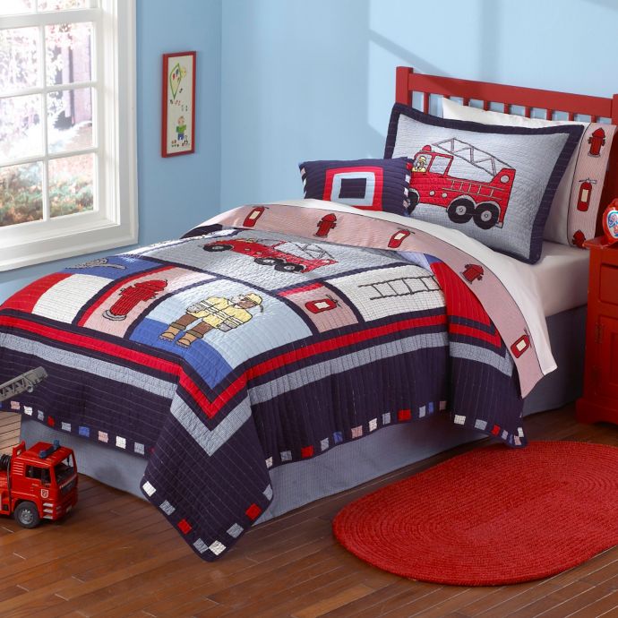 Fireman Quilt Set Bed Bath Beyond