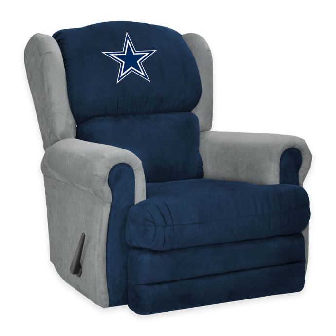 nfl dallas cowboys recliner cover