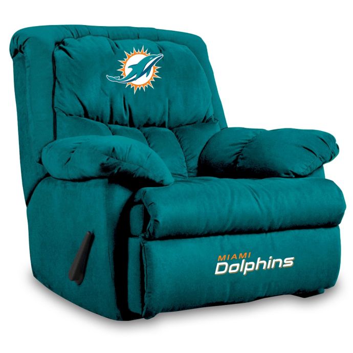Nfl Miami Dolphins Microfiber Home Team Recliner Bed Bath Beyond