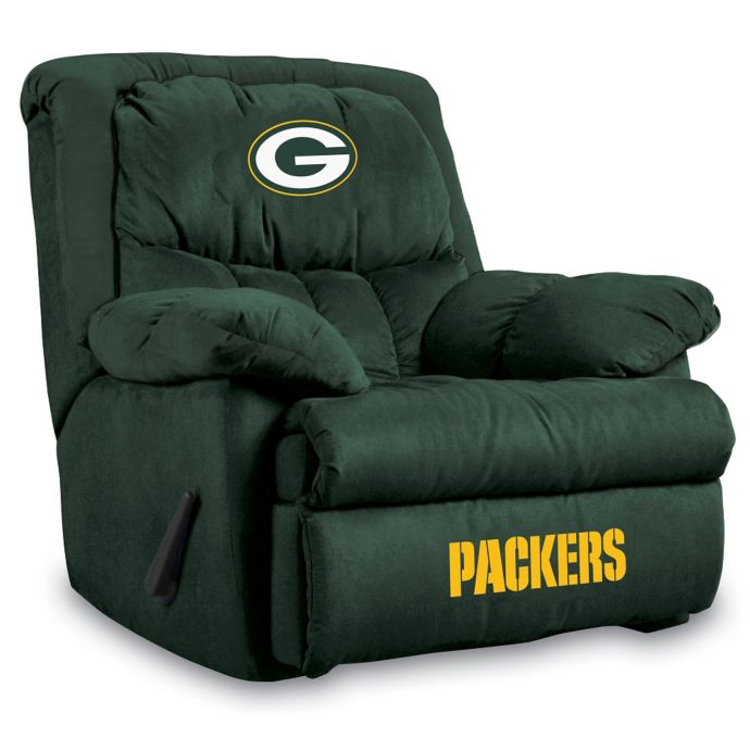 Nfl Green Bay Packers Microfiber Home Team Recliner Bed Bath