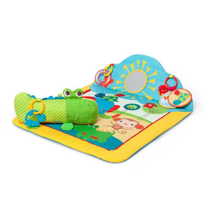 Bright Starts Cuddly Crocodile Play Mat Buybuy Baby