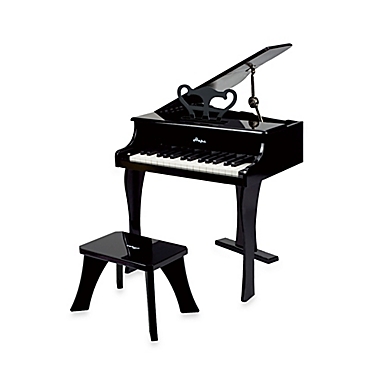 Hape Happy Grand Piano in Black. View a larger version of this product image.