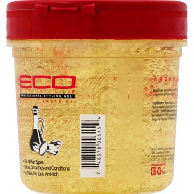 Eco Style 16 oz. Style Argan Oil Max Hold 10 Styling Gel Professional. View a larger version of this product image.