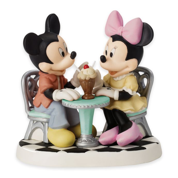 mickey and minnie figurine