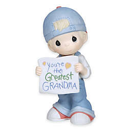 Precious Moments® "You're The Greatest Grandma" Boy Holding Sign Figurine