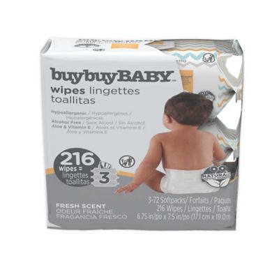 buybuy BABY&trade; 3-Pack 72-Count Wipes in Fresh Scent