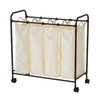 rolling laundry sorter