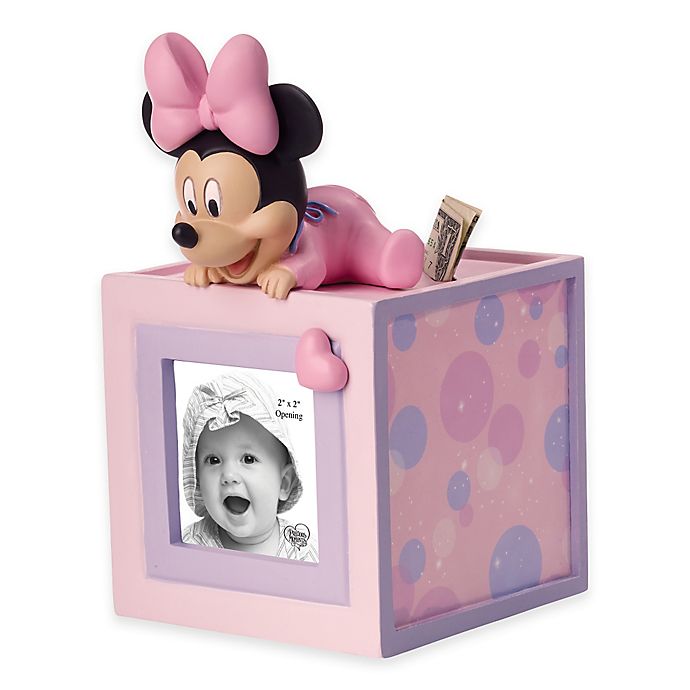 Precious Moments® Disney® Showcase Baby Minnie Mouse Photo Bank | buybuy BABY