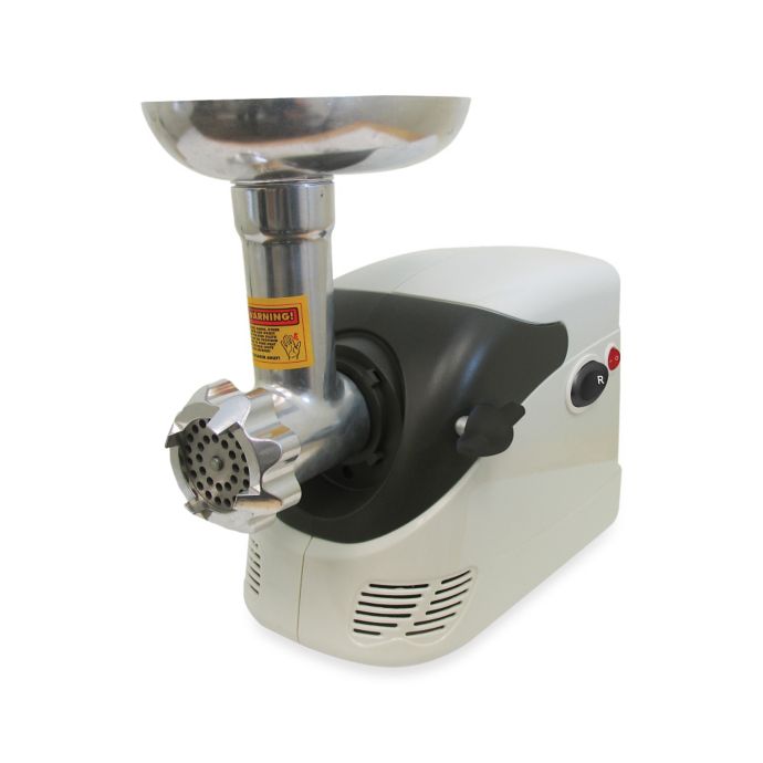 Weston® Electric Meat Grinder with Shredder and Slicer Attachments in