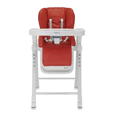 red baby high chair