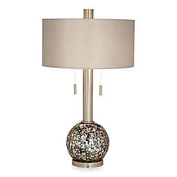 Pacific Coast® Lighting Empress Table Lamp in Brushed Nickel