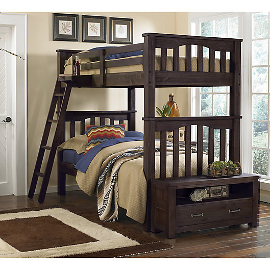 Alternate image 1 for Hillsdale Kids and Teen Highlands Harper Twin/Twin Bunk Bed in Espresso