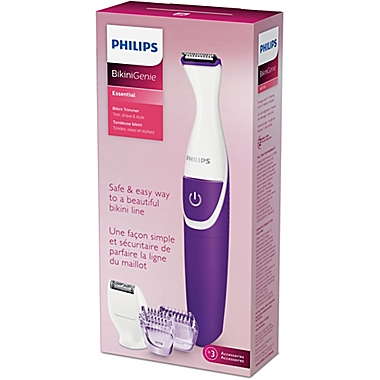 Philips BikiniGenie Bikini Trimmer in Purple. View a larger version of this product image.