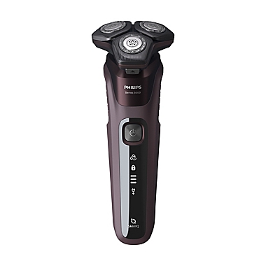 Philips Series 5000 Wet and Dry Shaver in Burgundy Red. View a larger version of this product image.