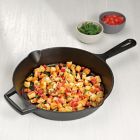 Alternate image 1 for Artisanal Kitchen Supply&reg; Pre-Seasoned Cast Iron Skillets