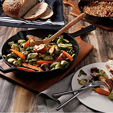 Artisanal Kitchen Supply&reg; Pre-Seasoned Cast Iron Skillets. View a larger version of this product image.