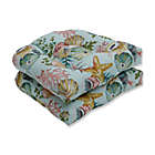 Alternate image 0 for Pillow Perfect Tufted Wicker Seat Cushions (Set of 2)
